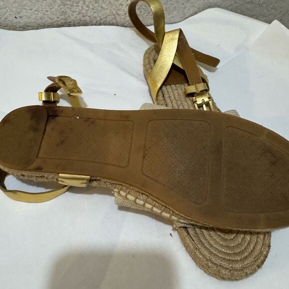 Tory Burch Stretch-Canvas Espadrille Sandal - Picture 6 of 11